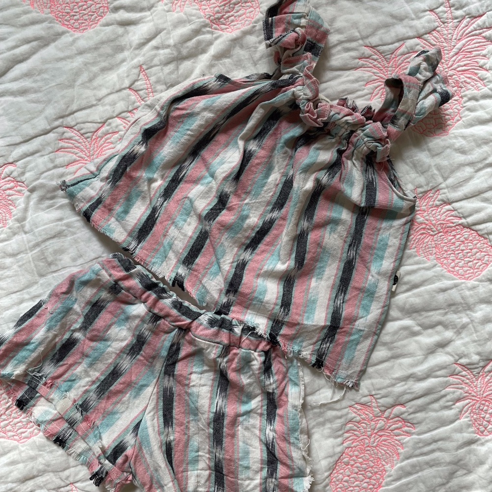 Alba Girl top and bottom matching set